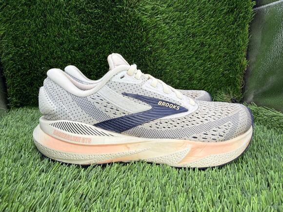 Brooks Shoes - Brooks Adrenaline GTS 24 1204261B140 Athletic Sneaker Women's 6.5B Gray Mesh Gym
